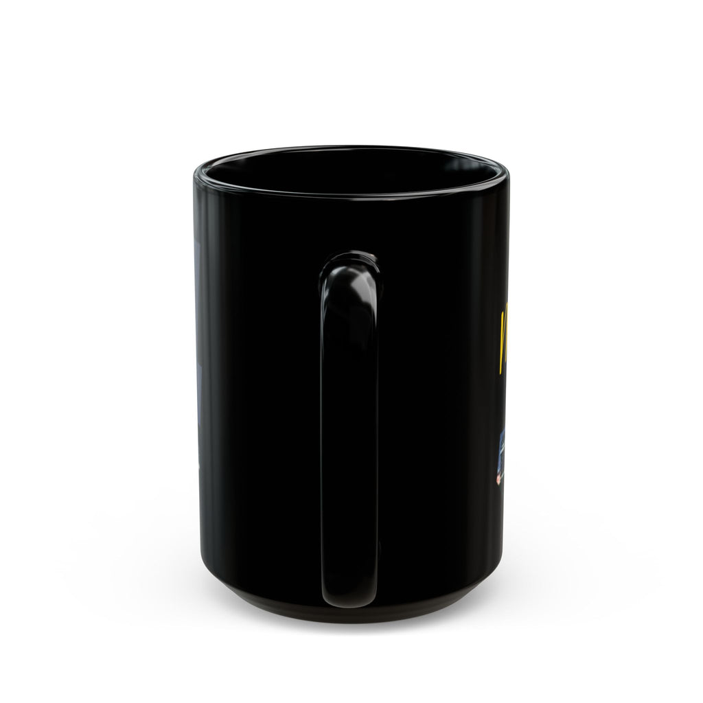 My City Skyline Black Mug – Nighttime Gateway Arch Coffee Cup (11oz & 15oz) - 314 Originals