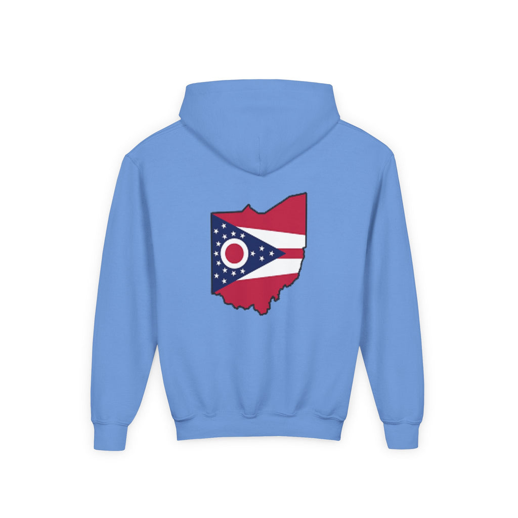 Youngstown Ohio Flag Hoodie — Youth USA Map Pullover - 314 Originals