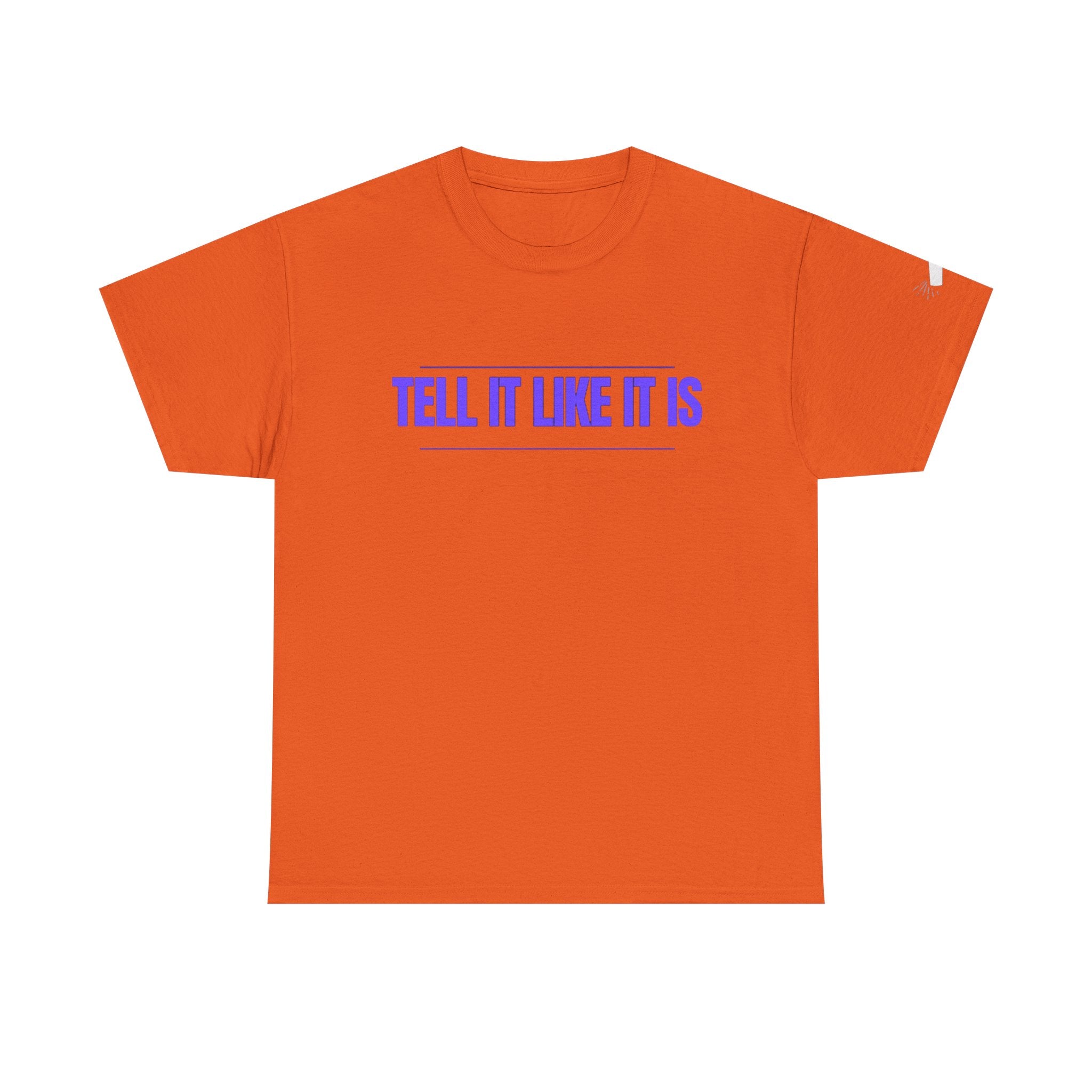 Tell It Like It Is Podcast — Bold Statement Graphic T‑Shirt ("No Scripts… No Filters… No Bullsh*t") Printify T-Shirt  314 Originals