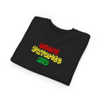 Mom's Favorite Kid Toddler Sweatshirt — Colorful Retro Rasta Kids Pullover - 314 Originals