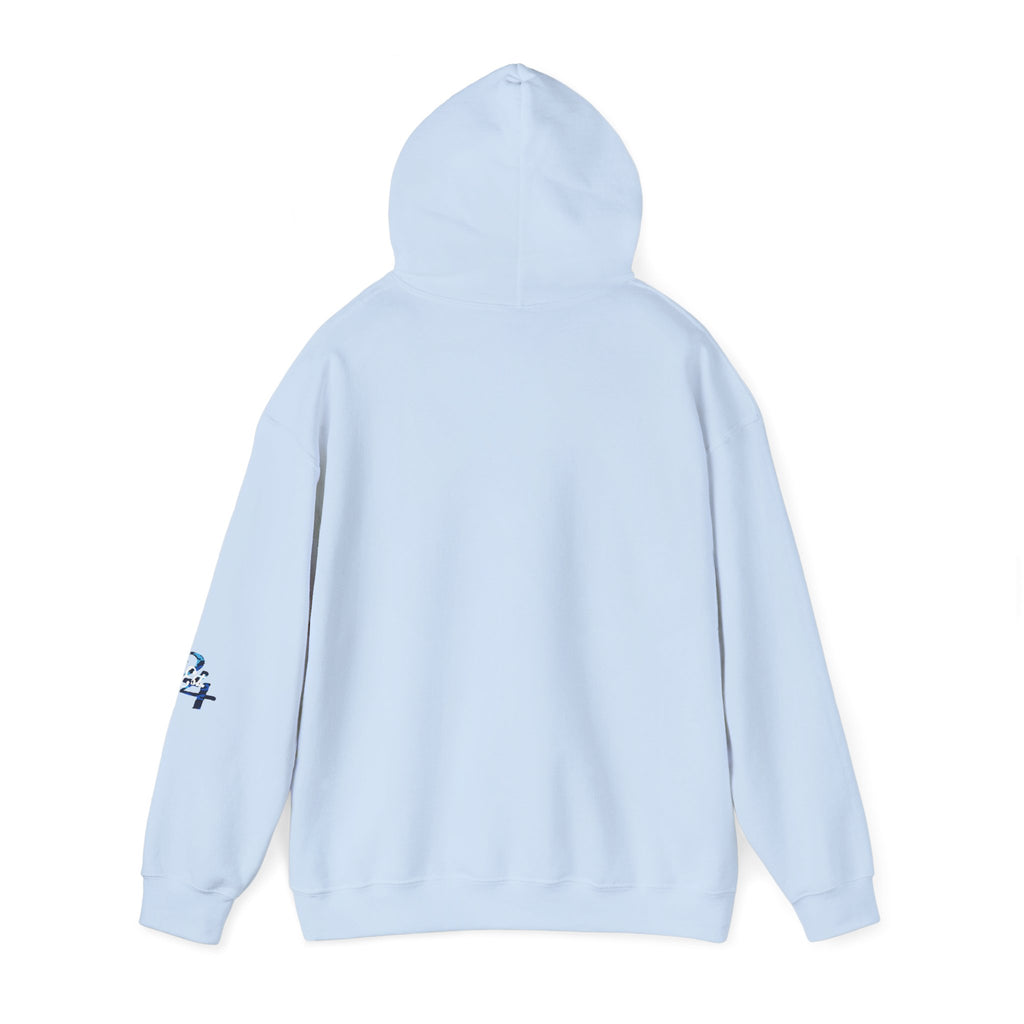 Blue Camo '314' Script Hoodie — City Pride Casual Pullover - 314 Originals