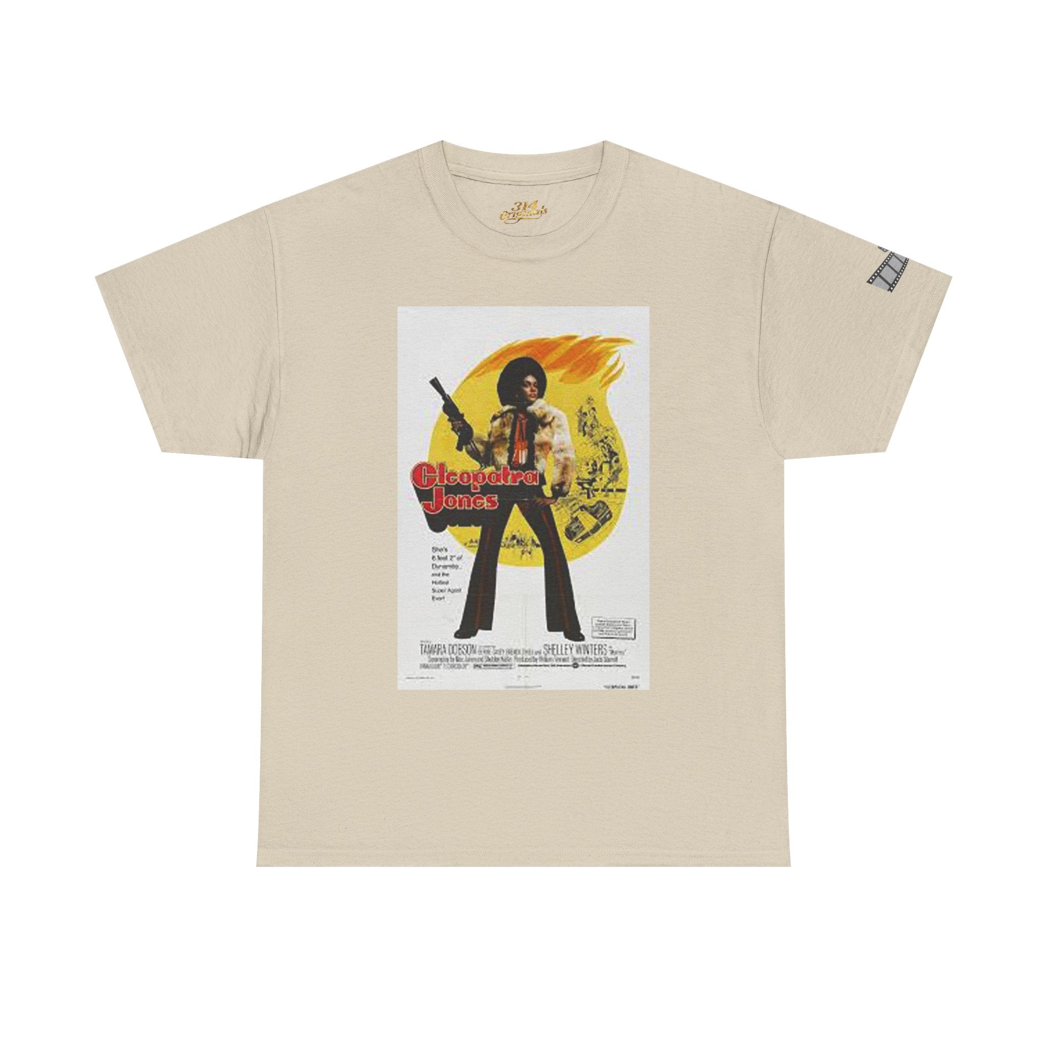Cleopatra Jones Movie Poster Graphic Tee Printify T-Shirt  314 Originals