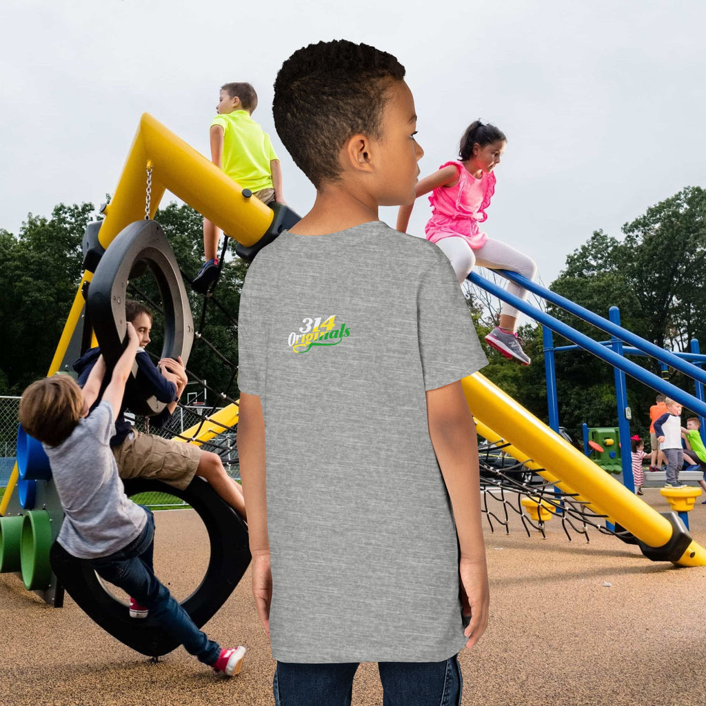 Boys "Favorite Kid" Retro Yellow & Green Graphic T-Shirt - 314 Originals