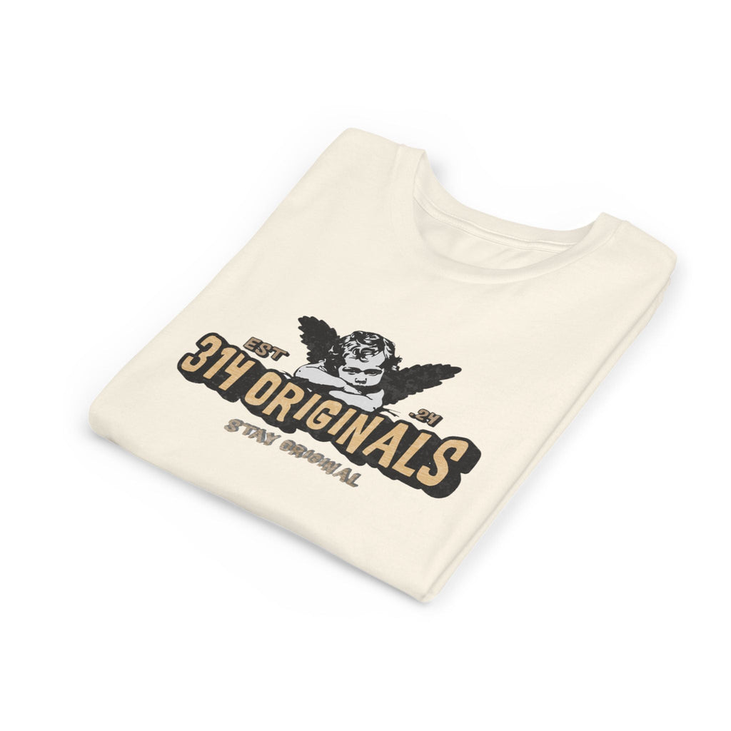314 Originals Youth Tee - Vintage Cherub Graphic Kids T-Shirt Printify Kids clothes  314 Originals