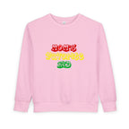 Mom's Favorite Kid Toddler Sweatshirt — Colorful Retro Rasta Kids Pullover - 314 Originals