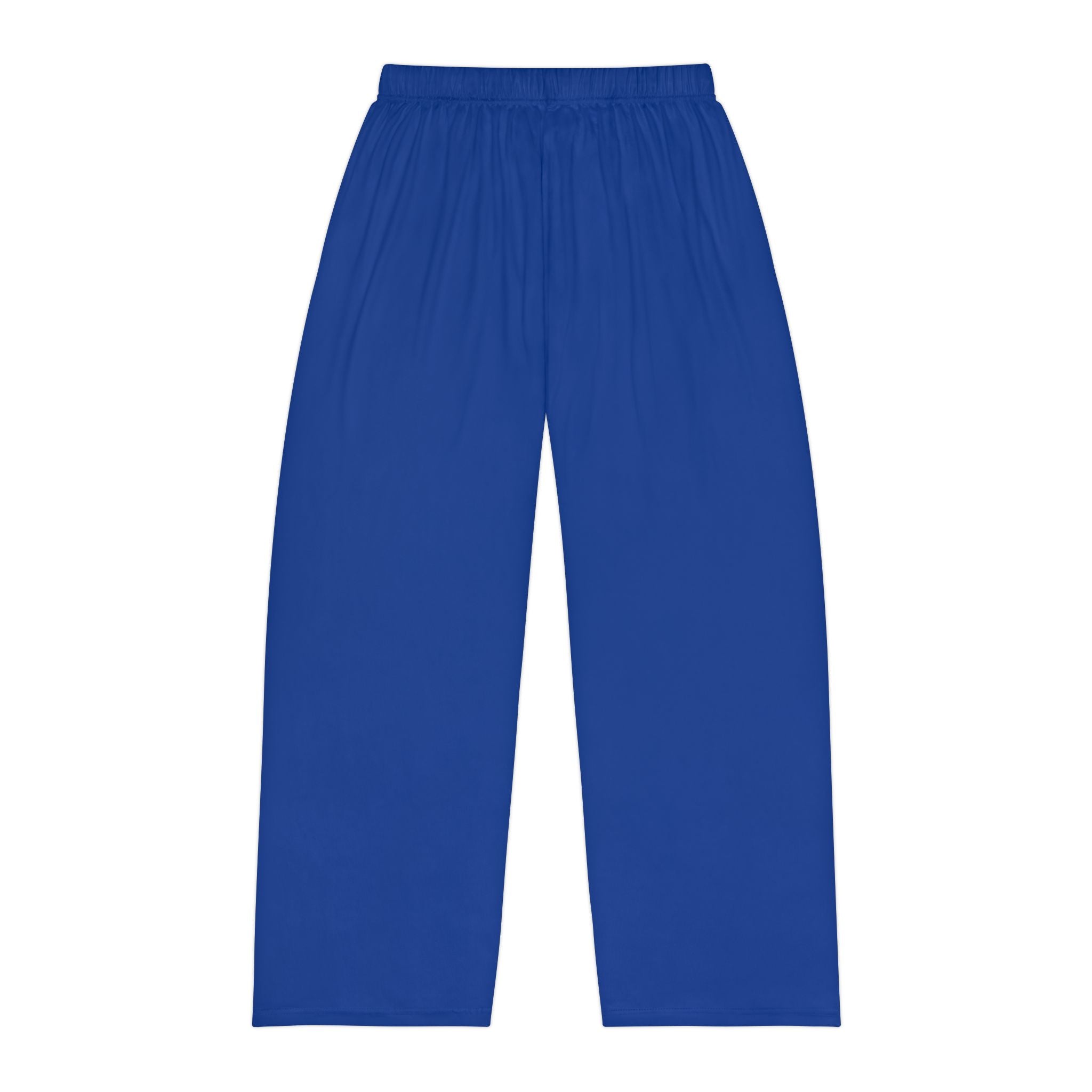 Men's Blue Pajama Pants — Embroidered 'AA' Lounge Sleepwear - 314 Originals