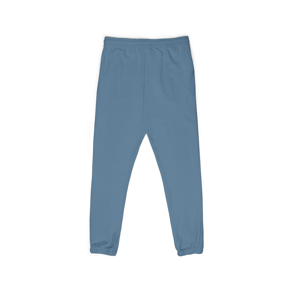 Embroidered Fleece Sweatpants — Soft Garment-Dyed Lounge Joggers Printify Trousers  314 Originals