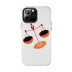 Libra Scales Phone Case — Zodiac Balance Tough Protective Cover Printify Phone Case  314 Originals