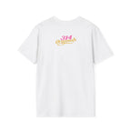Queen Q Crown T‑Shirt — Pink & Gold Heart Logo Tee