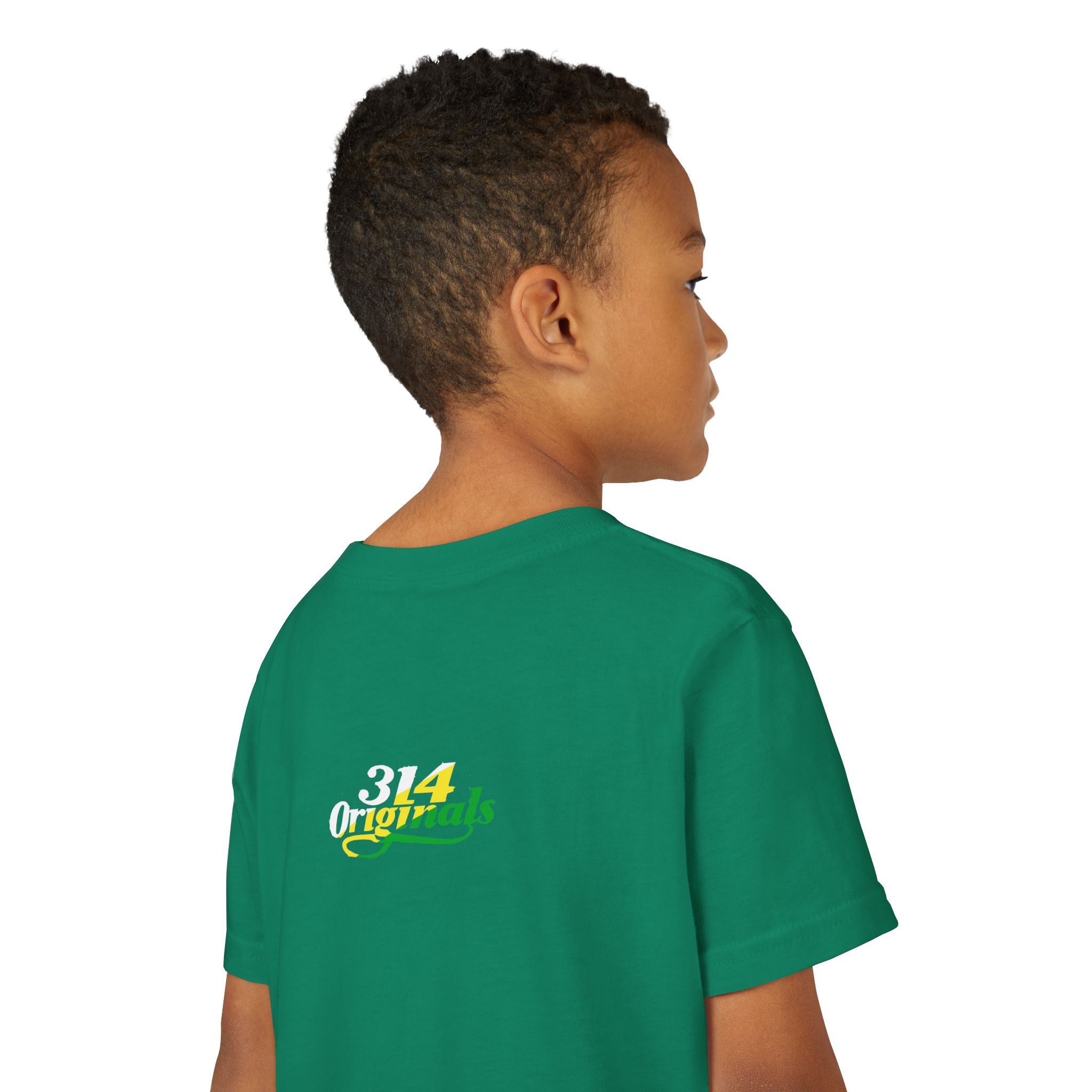 Boys "Favorite Kid" Retro Yellow & Green Graphic T-Shirt - 314 Originals