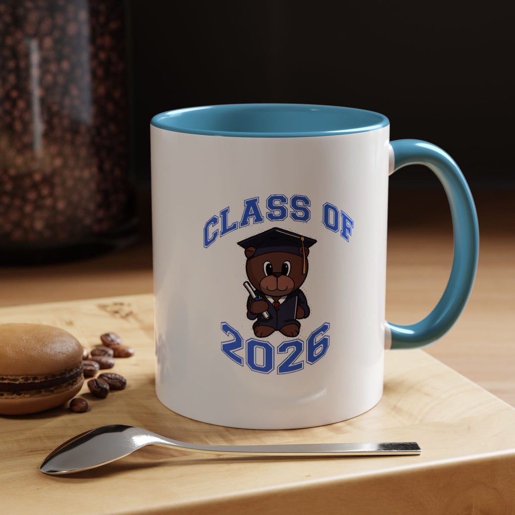 Graduation 2026 Accent Coffee Mug — Class of 2026 Grad Gift