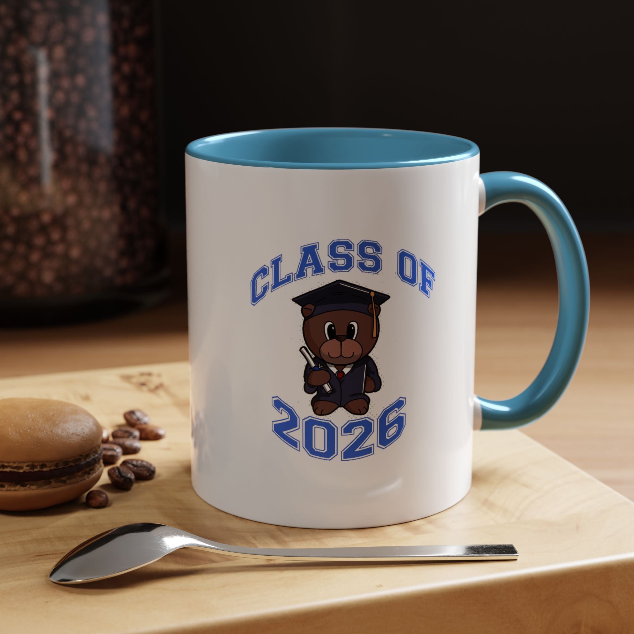 Graduation 2026 Accent Coffee Mug — Class of 2026 Grad Gift