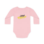 Caution: Cuteness Overload Baby Bodysuit – 314 Originals Long-Sleeve Organic Onesie - 314 Originals