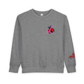 Toddler Sweatshirt — Cute Ladybug Graphic Crewneck for Kids - 314 Originals