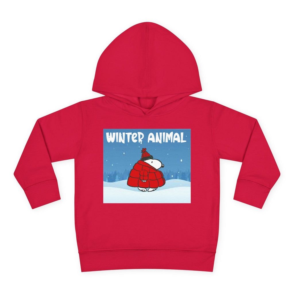 "Winter Animal" Toddler Hoodie Pullover - 314 Originals
