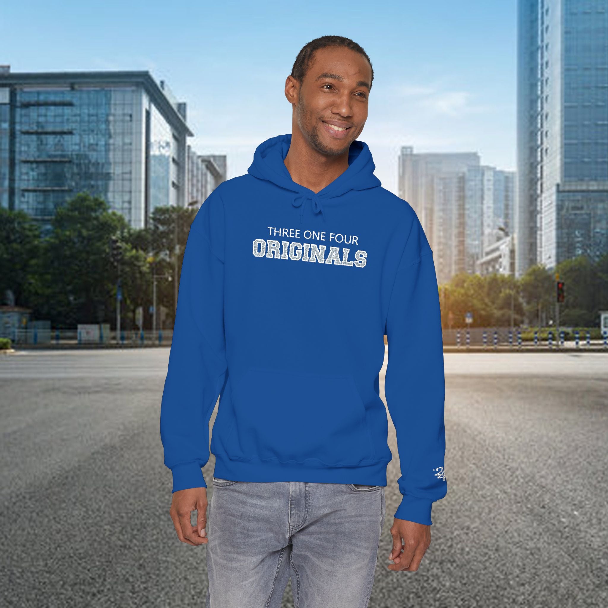 Three One Four Hoodie — Vintage Text - 314 Originals