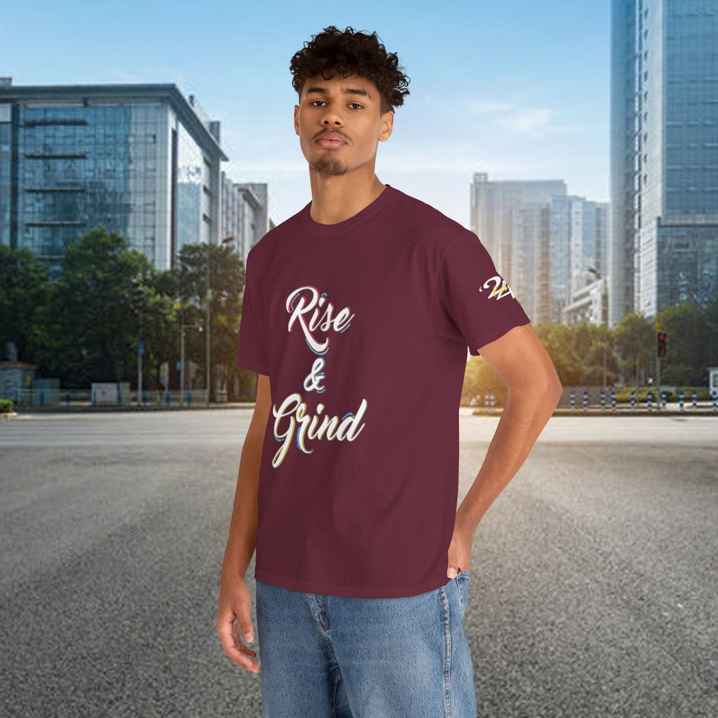 Rise & Grind T-Shirt — Motivational Graphic Tee for Hustle Mindset - 314 Originals