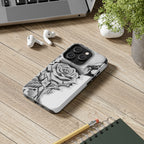 Noir Clown Face with Rose Shockproof Phone Cover - 314 Originals