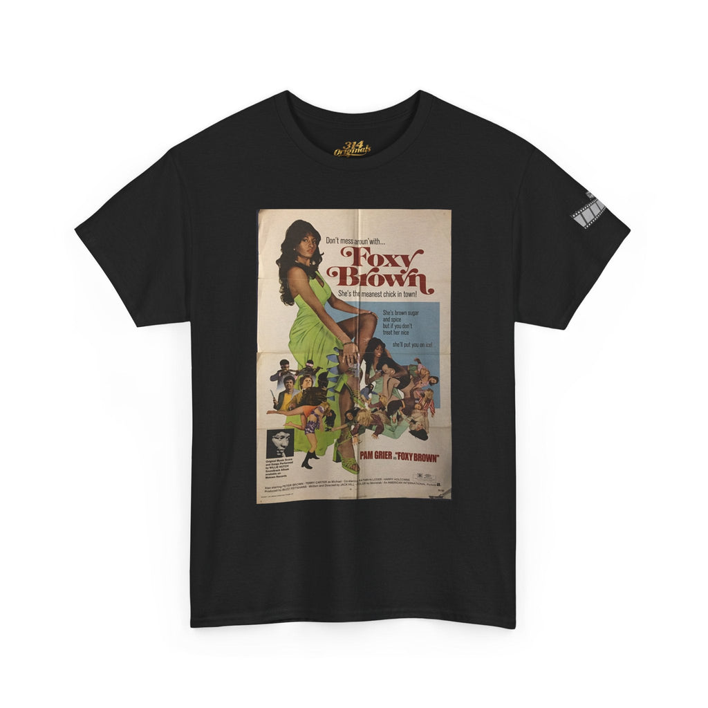 Foxy Brown Vintage Movie Poster Tee Printify T-Shirt  314 Originals