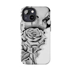 Noir Clown Face with Rose Shockproof Phone Cover - 314 Originals