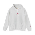 314 Ladies Hoodie — Pink Floral Chest Logo - 314 Originals