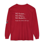 Tell It Like It Is Long Sleeve Tee — "No Scripts... No Filters... No Bullsh*t" Statement Shirt Printify Long-sleeve  314 Originals