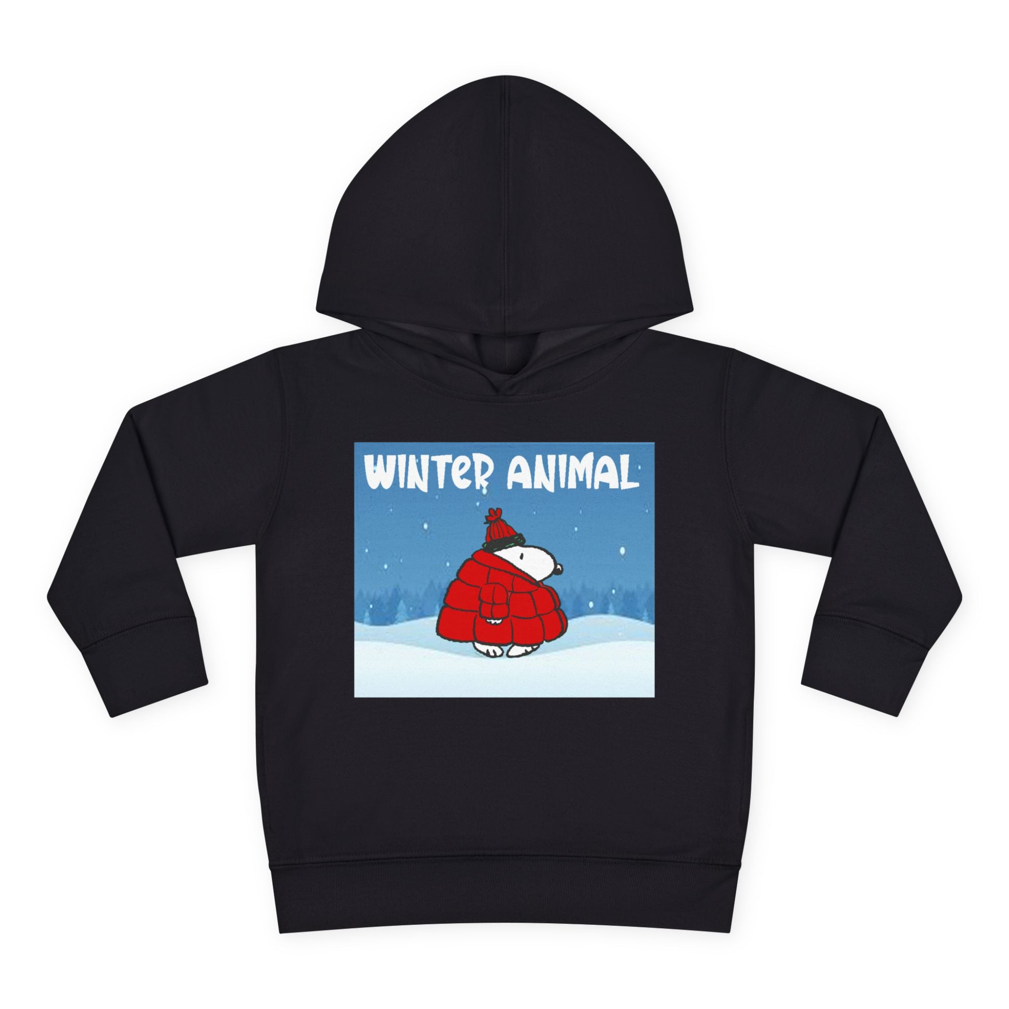 "Winter Animal" Toddler Hoodie Pullover - 314 Originals