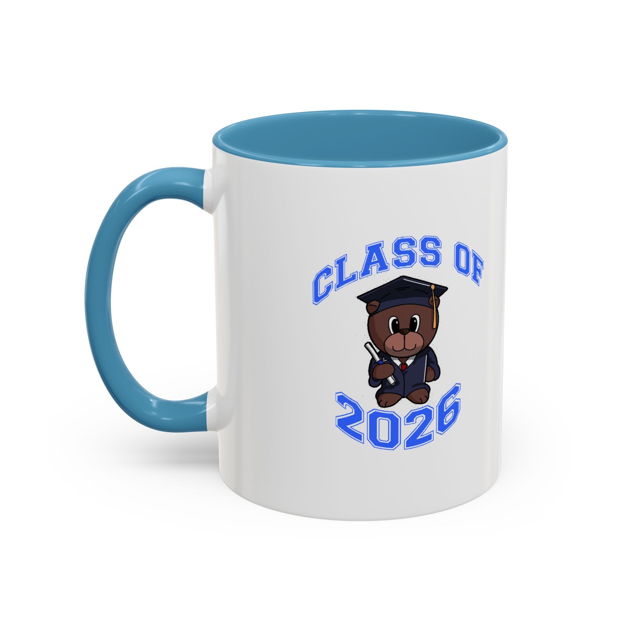 Graduation 2026 Accent Coffee Mug — Class of 2026 Grad Gift