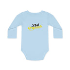 Caution: Cuteness Overload Baby Bodysuit – 314 Originals Long-Sleeve Organic Onesie - 314 Originals