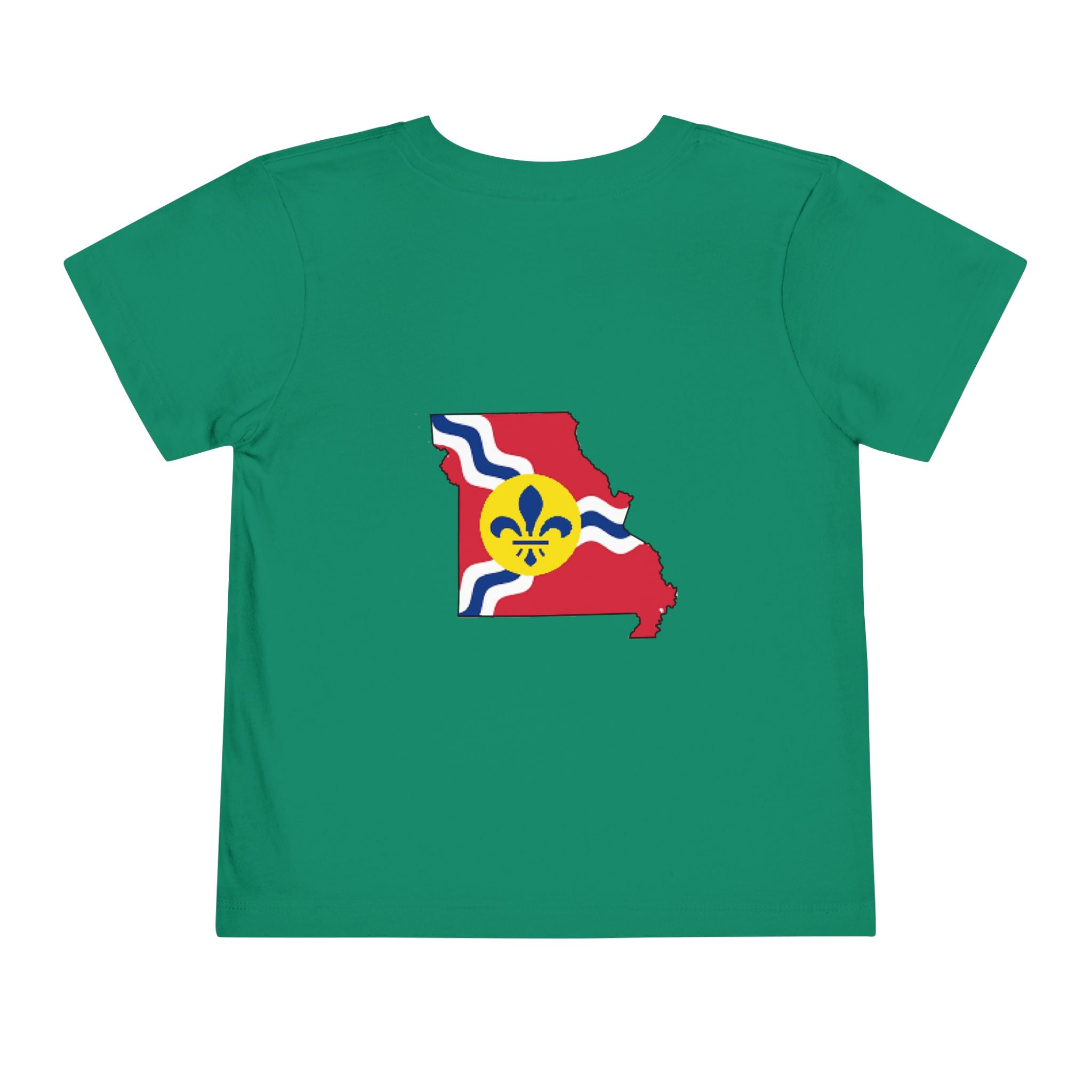 Toddler Tee — "From the Lou and I’m... Proud" St. Louis Flag Kids Shirt - 314 Originals