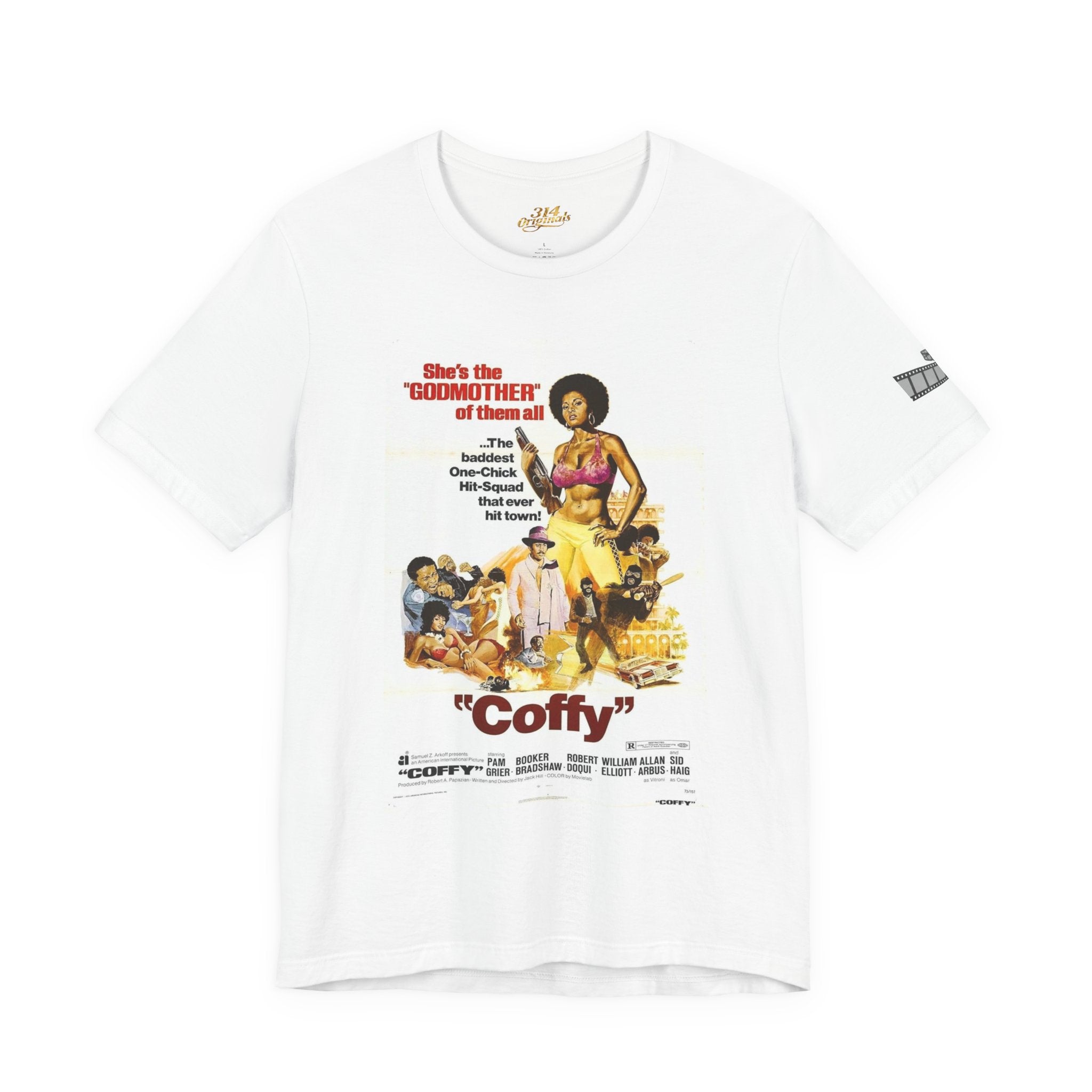 Coffy Movie Poster T‑Shirt Printify T-Shirt  314 Originals
