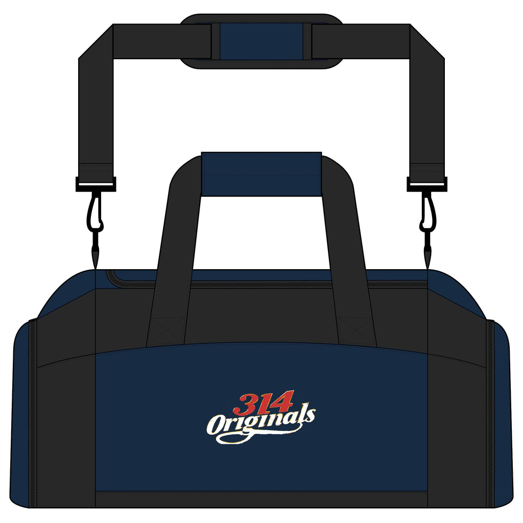 314 Originals Gym Bag — Retro Script Duffle for Athletes & Travel - 314 Originals