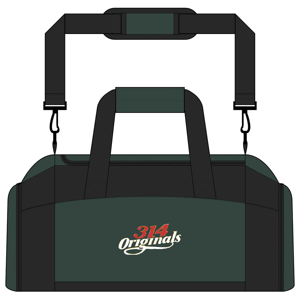 314 Originals Gym Bag — Retro Script Duffle for Athletes & Travel - 314 Originals