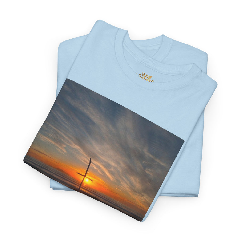 Sunset Beach Quote T‑Shirt — Inspirational Ocean Sunrise Tee - 314 Originals