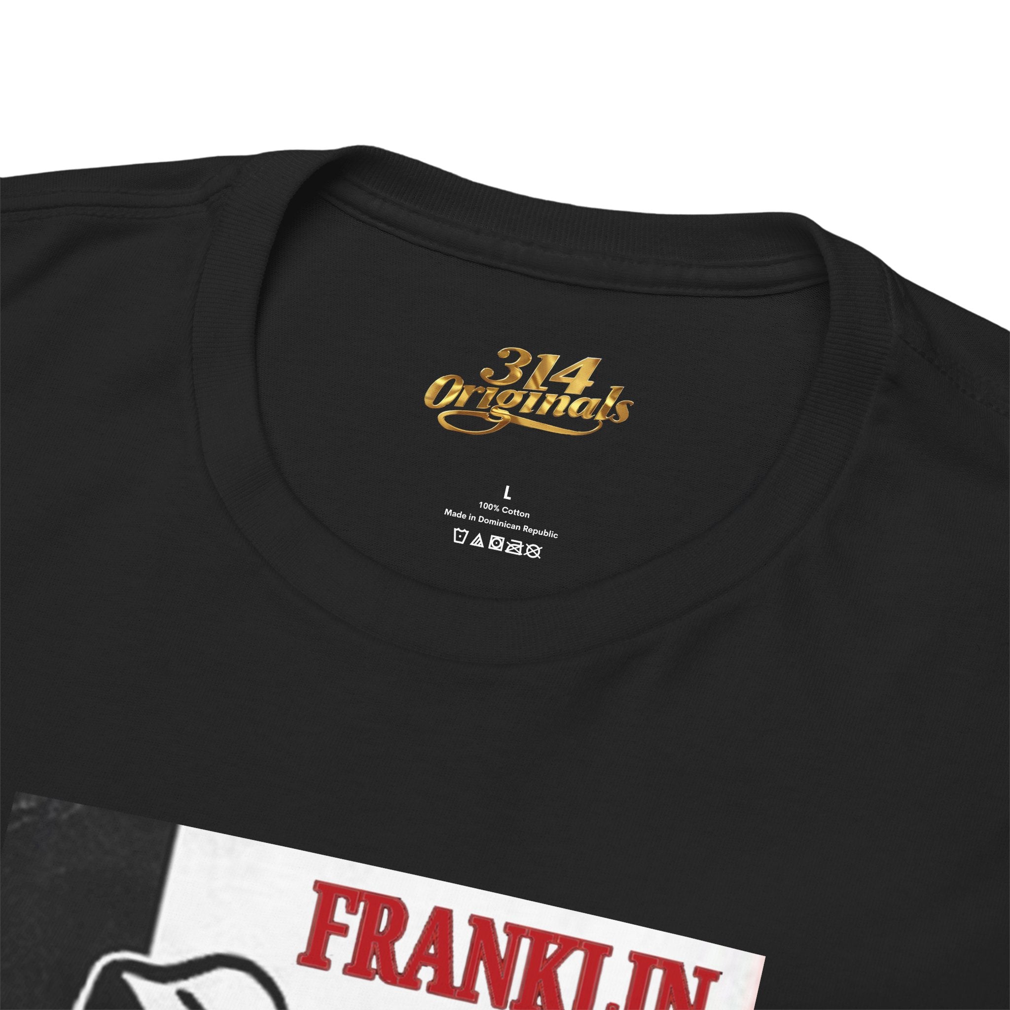 Franklin Noir Silhouette T‑Shirt