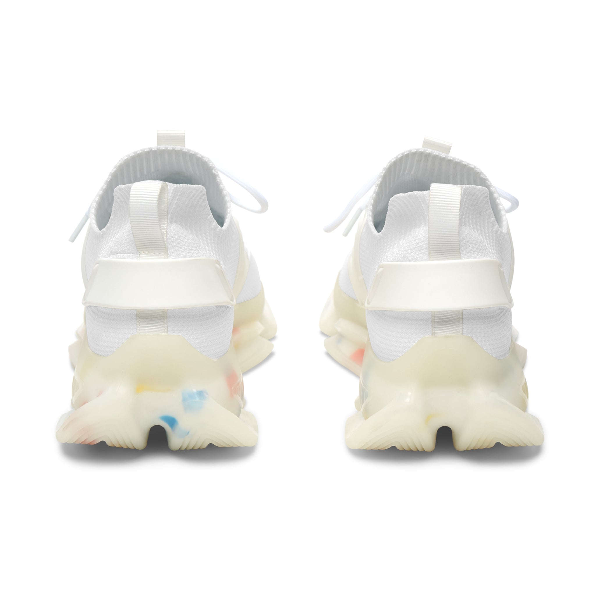 Women's All White Mesh Sneakers — Lightweight Breathable Athletic Shoes with '314 Originals' Accent Printify Shoes  314 Originals