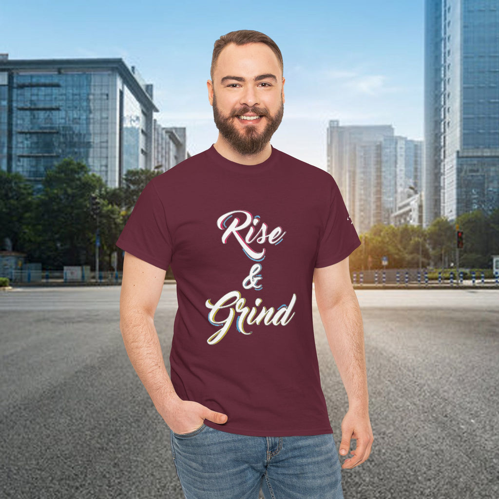 Rise & Grind T-Shirt — Motivational Graphic Tee for Hustle Mindset - 314 Originals