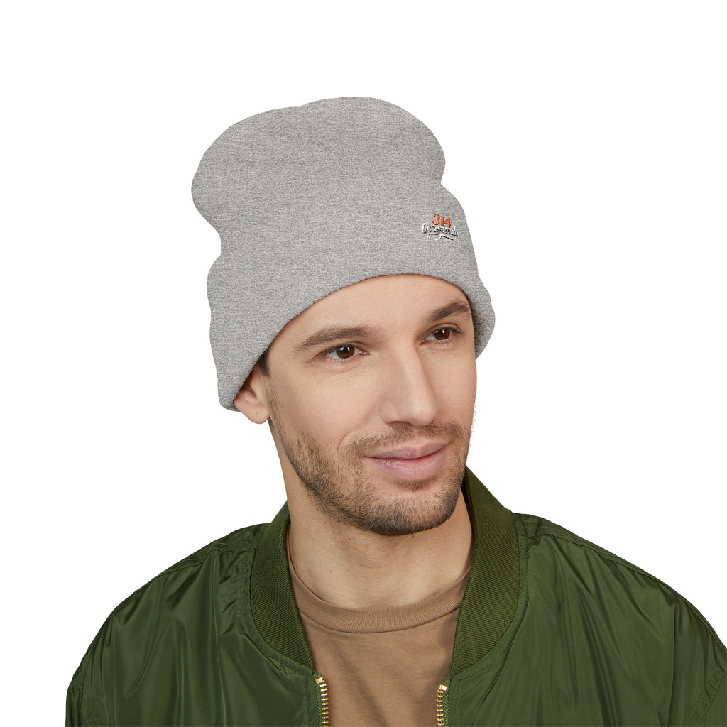 Embroidered '314 Originals' Classic Cuffed Beanie —  Knit Winter Hat - 314 Originals