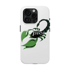 Scorpio Zodiac Tough Phone Case — Green Scorpion "Typical" Design Printify Phone Case  314 Originals