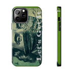 Ben Franklin "Let's Get It" Bandana Design Tough Phone Case Printify Phone Case  314 Originals