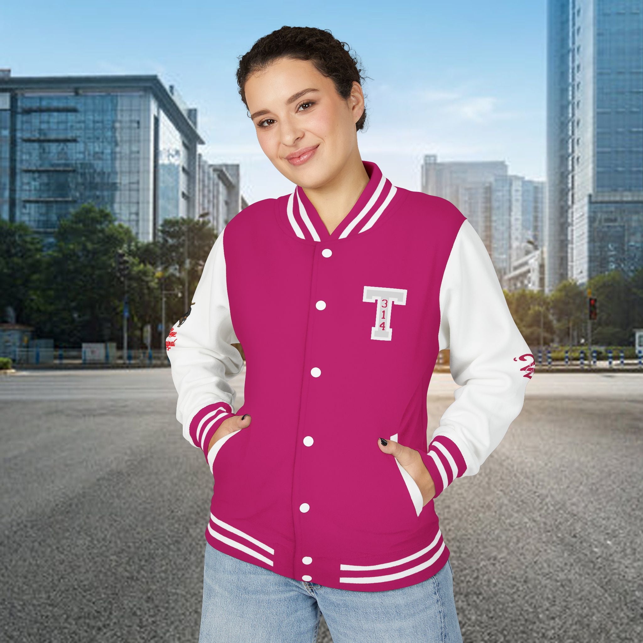 Women's 314 Retro Campus Varsity Letterman Jacket - 314 Originals