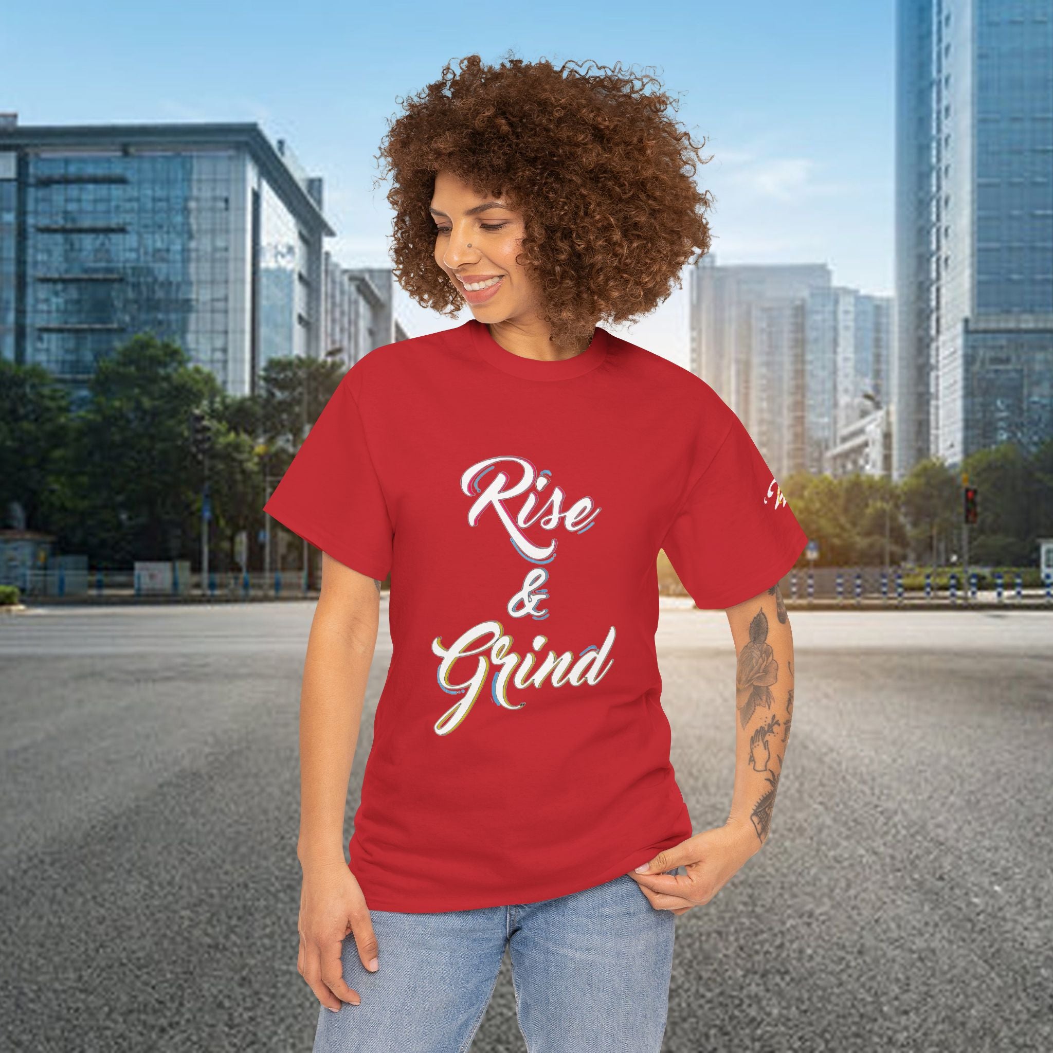 Rise & Grind T-Shirt — Motivational Graphic Tee for Hustle Mindset - 314 Originals