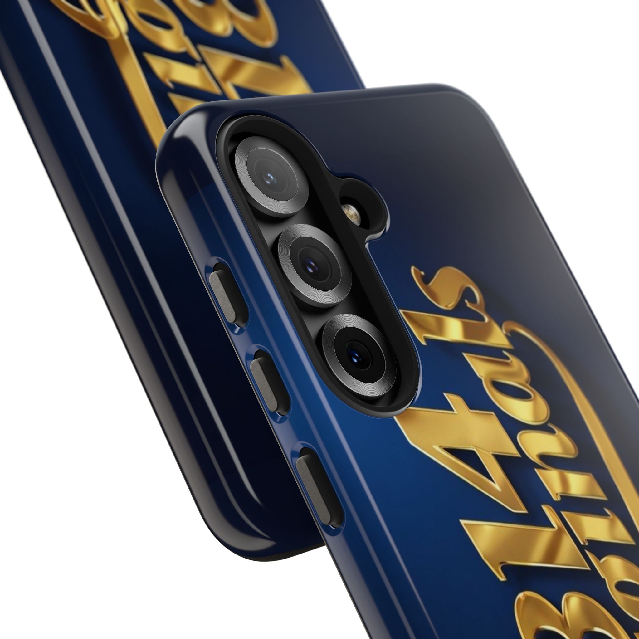 "314 Originals" Gold Script on Navy Tough Protective Case Printify Phone Case  314 Originals