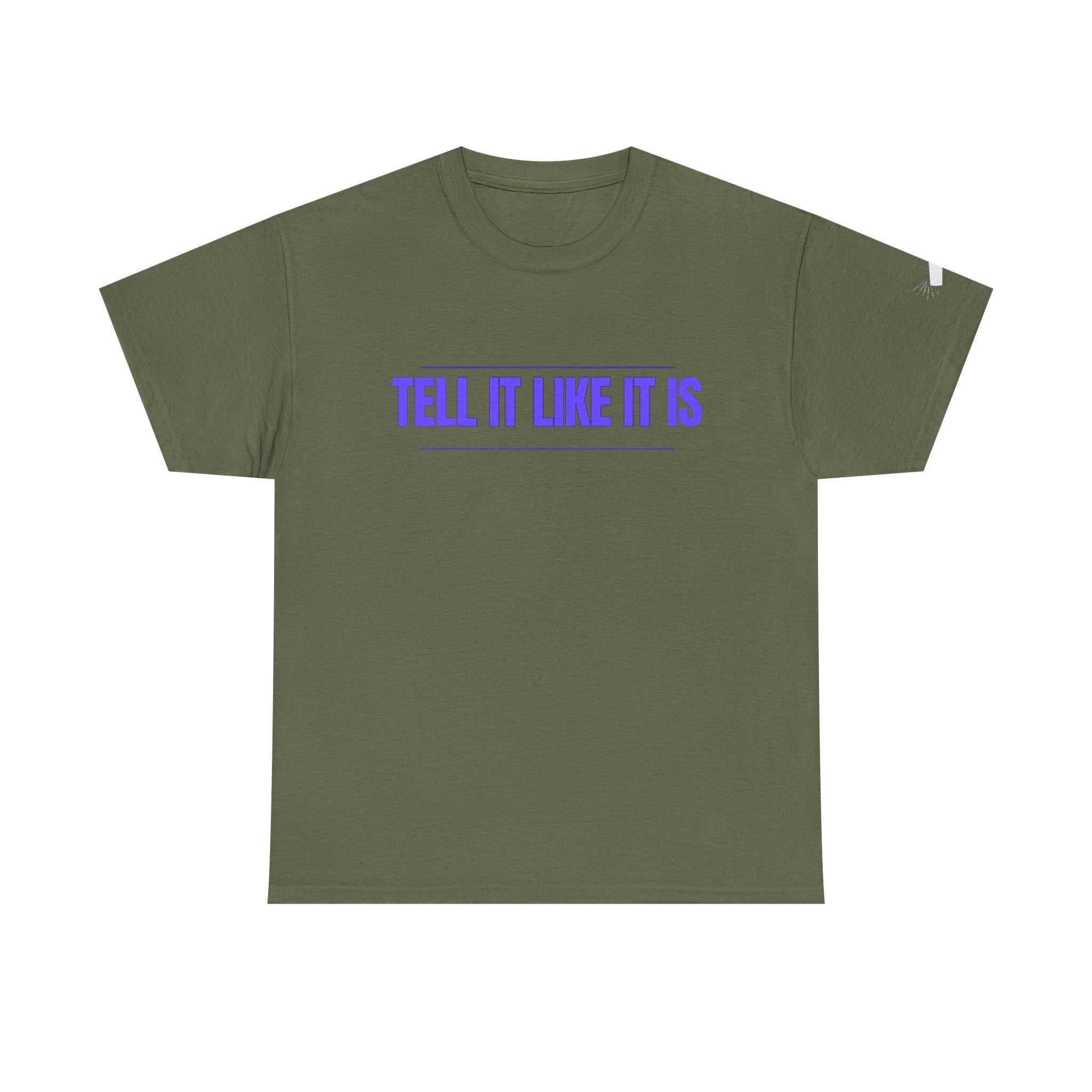 Tell It Like It Is Podcast — Bold Statement Graphic T‑Shirt ("No Scripts… No Filters… No Bullsh*t") Printify T-Shirt  314 Originals