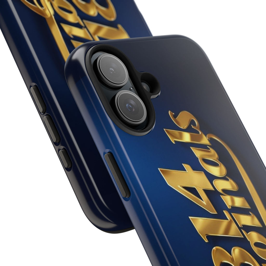 "314 Originals" Gold Script on Navy Tough Protective Case Printify Phone Case  314 Originals