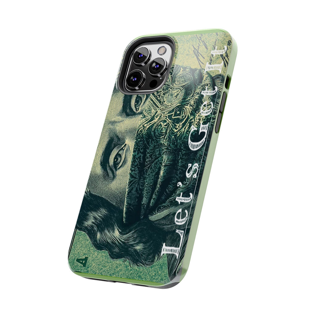 Ben Franklin "Let's Get It" Bandana Design Tough Phone Case Printify Phone Case  314 Originals
