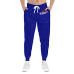 Navy 314 Originals Athletic Joggers – Retro Script Logo Sweatpants