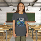"Nerds Rule the World" Graphic Youth Girls Tee Shirt