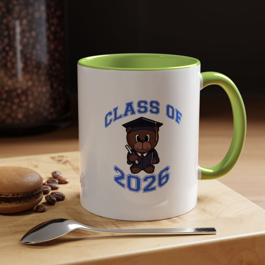 Graduation 2026 Accent Coffee Mug — Class of 2026 Grad Gift