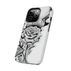 Noir Clown Face with Rose Shockproof Phone Cover - 314 Originals